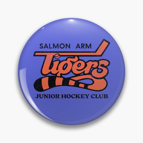 Item preview, Defunct Hockey Team Salmon Arm Tigers Hockey Eighties Hockey designed and sold by chrisrivait.
