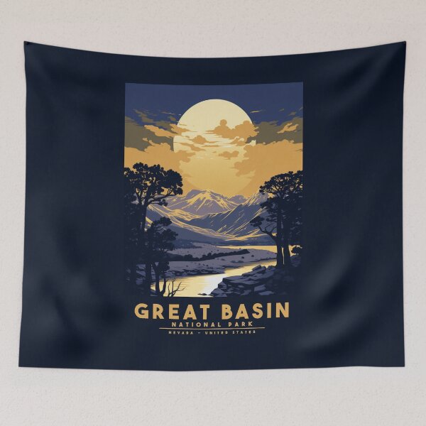 Item preview, Great Basin National Park - Nevada - United States  designed and sold by GoodOldVintage.