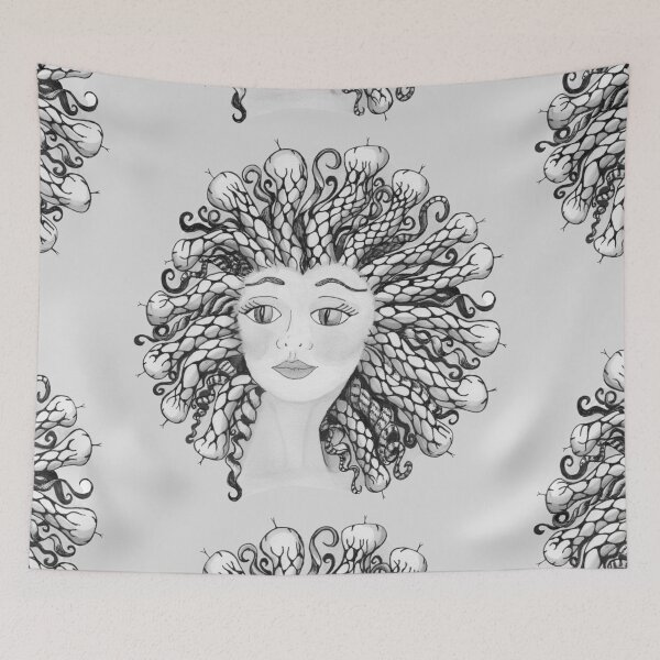 Item preview, Medusa Snakes and Coils  designed and sold by ZazzyPeacock.