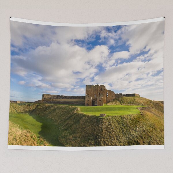 Item preview, Tynemouth Castle in November sunshine designed and sold by Violaman.