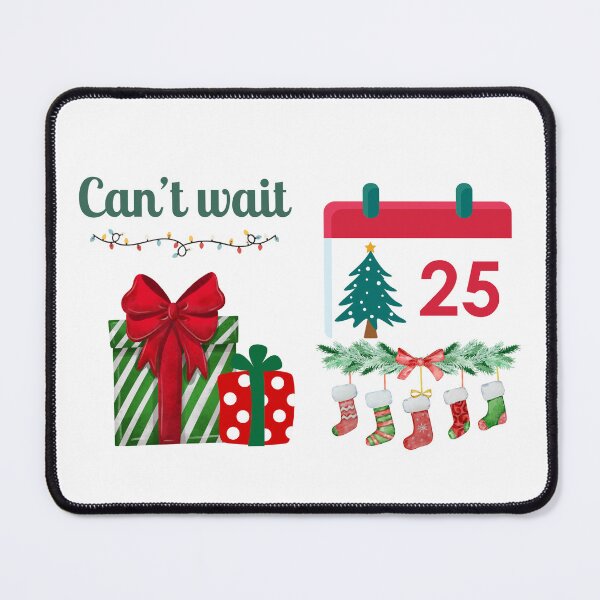 Item preview, Christmas - Can't wait designed and sold by Cozycreationden.