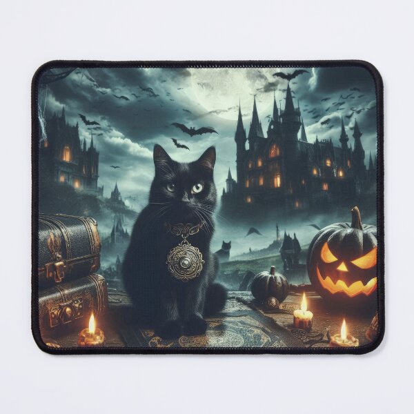 Item preview, black cat Halloween Pumpkin designed and sold by Expressions-Sel.