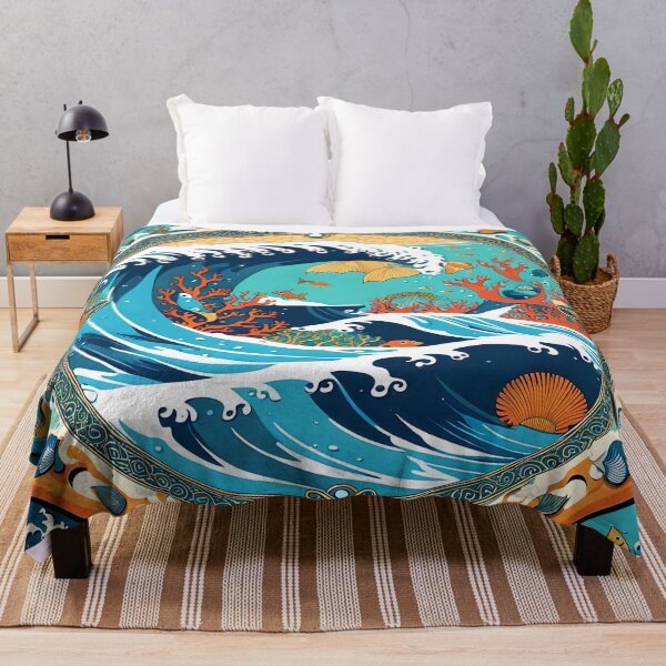 Item preview, Sea Explosion: Mandala of Ocean Life designed and sold by MandalasShops.