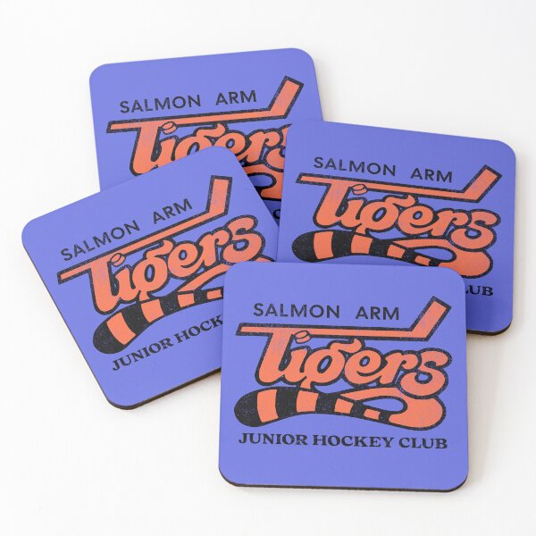Item preview, Defunct Hockey Team Salmon Arm Tigers Hockey Eighties Hockey designed and sold by chrisrivait.