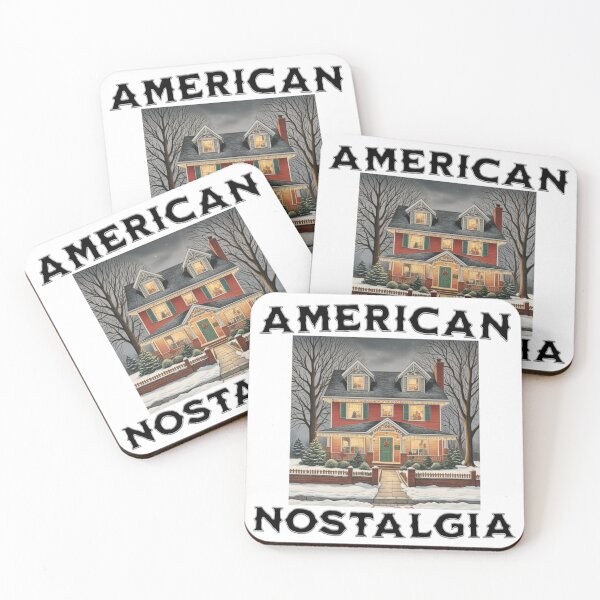 Artikelvorschau, American Nostalgia Home für Weihnachten T-Shirt entworfen und verkauft von soflomerc.