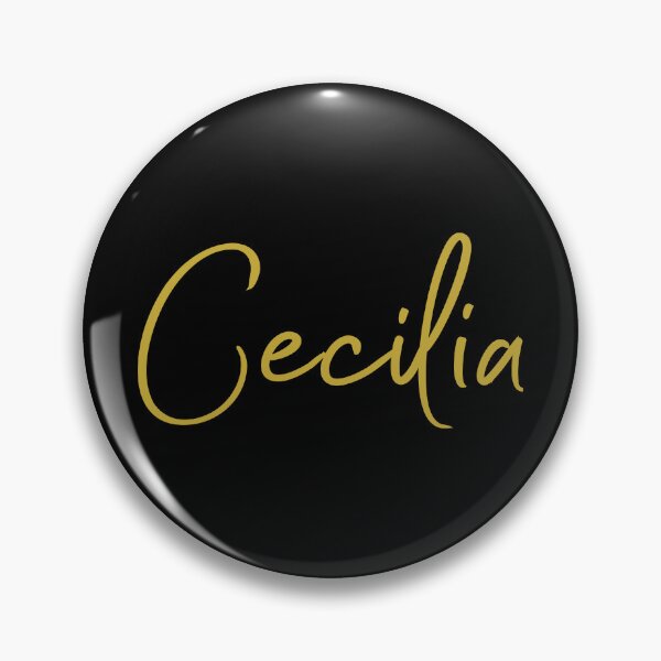 Item preview, Cecilia Name Gold designed and sold by Jeallan Designs.