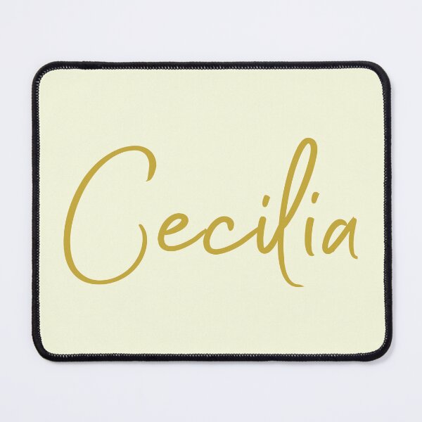 Item preview, Cecilia Name Gold designed and sold by Jeallan Designs.