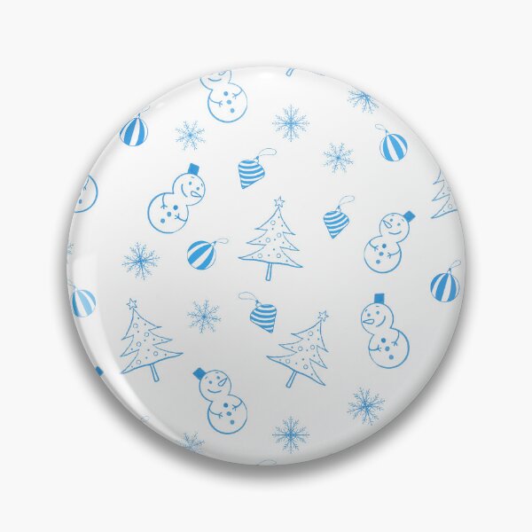 Item preview, White Blue Christmas Design designed and sold by Schocolatemx.