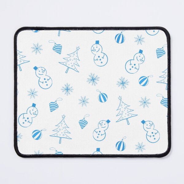 Item preview, White Blue Christmas Design designed and sold by Schocolatemx.