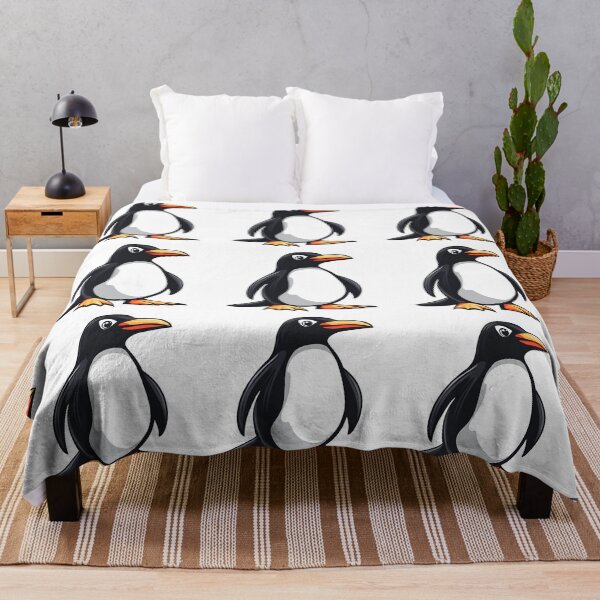 Artikelvorschau, Pinguine-Logoaufkleber im Cartoon-Stil, Logo, Illustration, Wandkunst, Kunstdrucke und mehr entworfen und verkauft von Kevin Lou.
