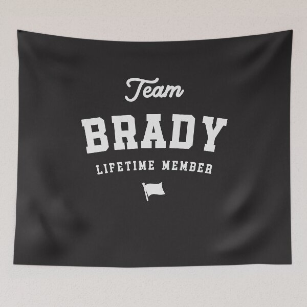 Item preview, Team Brady Lifetime Member Funny Name Brady designed and sold by cidolopez.