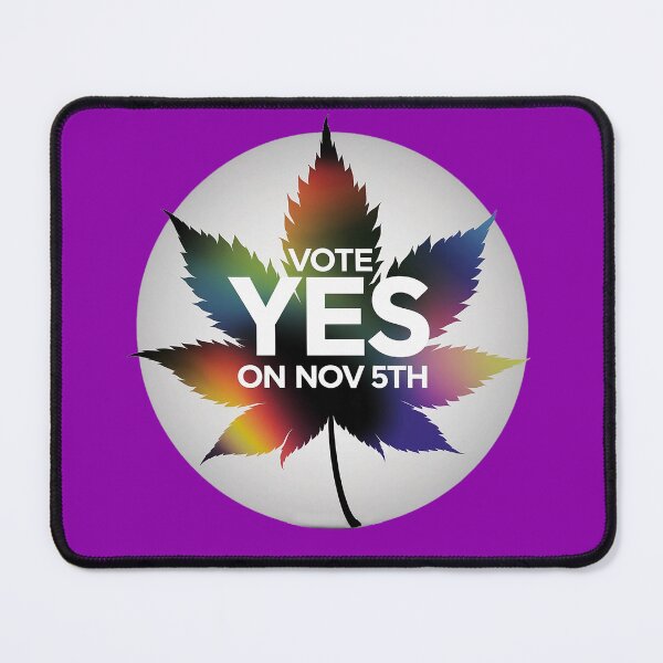 Item preview, Vote Yes To Legalize Weed In November | Purple designed and sold by JLEmporium.