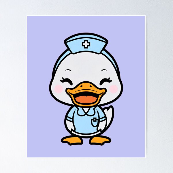 Item preview, Nurse Duck Funny Gifts For Nurses designed and sold by MikeKart.
