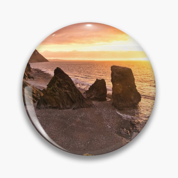 Artikelvorschau, Sonnenuntergang Trefor Stacks, Lleyn Halbinsel entworfen und verkauft von Derren Jones.
