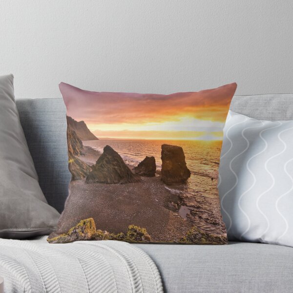 Item preview, Sunset Trefor Stacks,Lleyn Peninsula designed and sold by Derren Jones.
