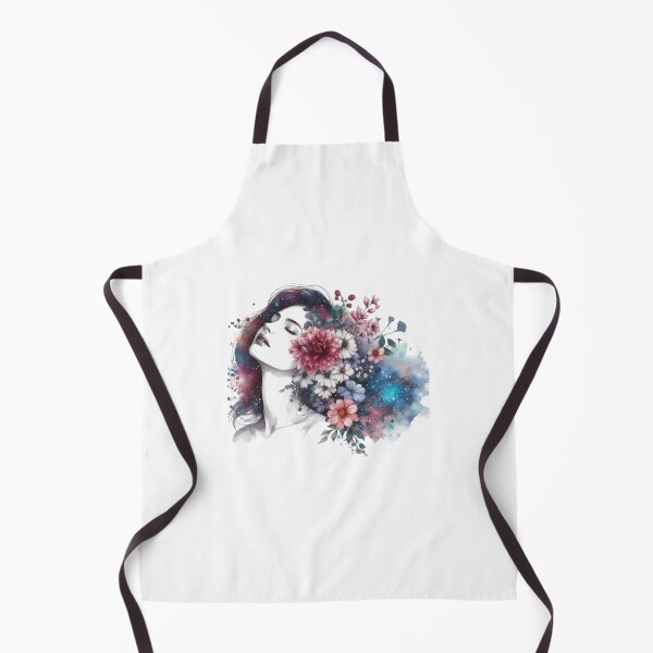Item preview, Mystic woman with flowers designed and sold by myartisanco.