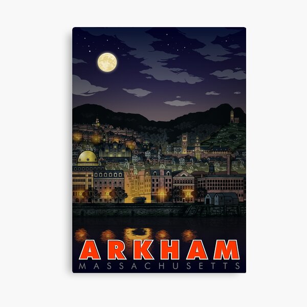 Item preview, Greetings From Arkham, Mass designed and sold by OtterSquad.