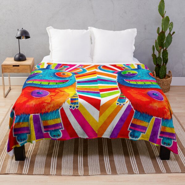 Item preview, Funny colorful cute smiling Monster designed and sold by ArtDi101.