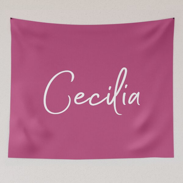 Item preview, Cecilia Name White designed and sold by Jeallan Designs.