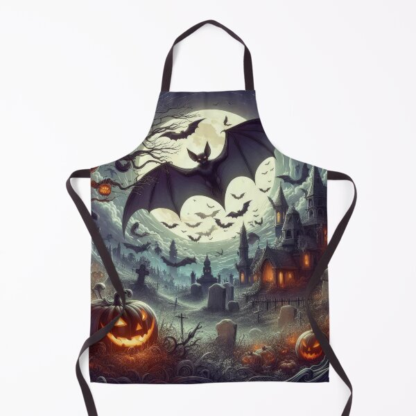 Item preview, bat to cemeteries Halloween Pumpkin designed and sold by Expressions-Sel.