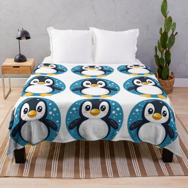 Artikelvorschau, Pinguine-Logoaufkleber im Cartoon-Stil, Logo, Illustration, Wandkunst, Kunstdrucke und mehr entworfen und verkauft von Kevin Lou.