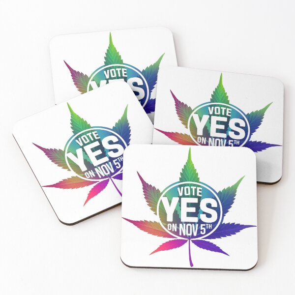 Item preview, Vote Yes To Legalize Weed In November | White designed and sold by JLEmporium.