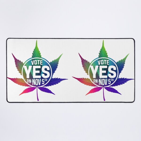 Item preview, Vote Yes To Legalize Weed In November | White designed and sold by JLEmporium.