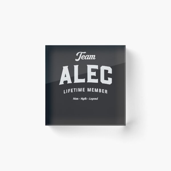 Artikelvorschau, Team Alec Lebenslanges Mitglied Lustiger Name Alec entworfen und verkauft von cidolopez.