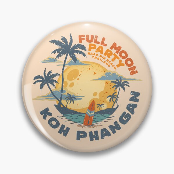 Item preview, Full Moon Party Koh Phangan - Haad Rin, Thailand designed and sold by LazyCaat.