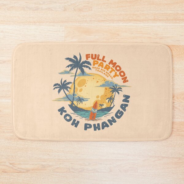 Item preview, Full Moon Party Koh Phangan - Haad Rin, Thailand designed and sold by LazyCaat.