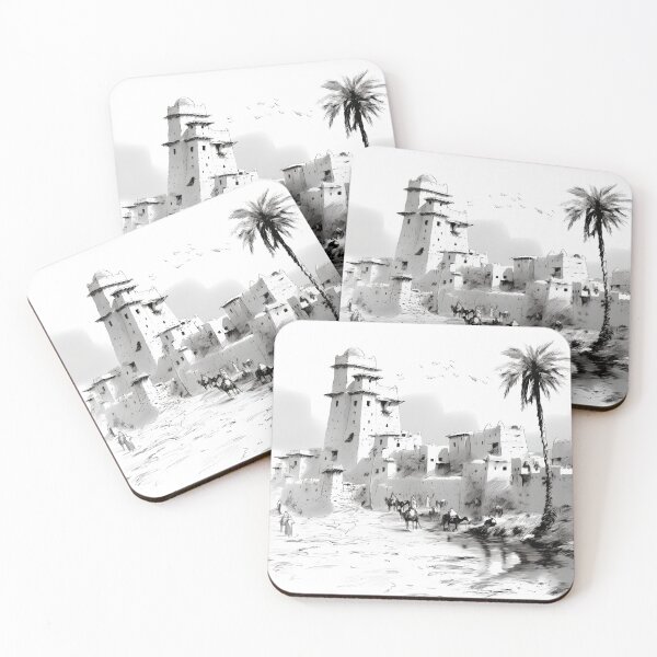 Item preview, Desert Fortress designed and sold by Art-Seeds-Paris.