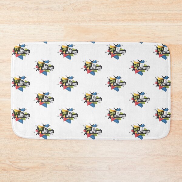 Item preview, Bold "Art is Freedom" Creative Expression Design designed and sold by InkredibleZ.