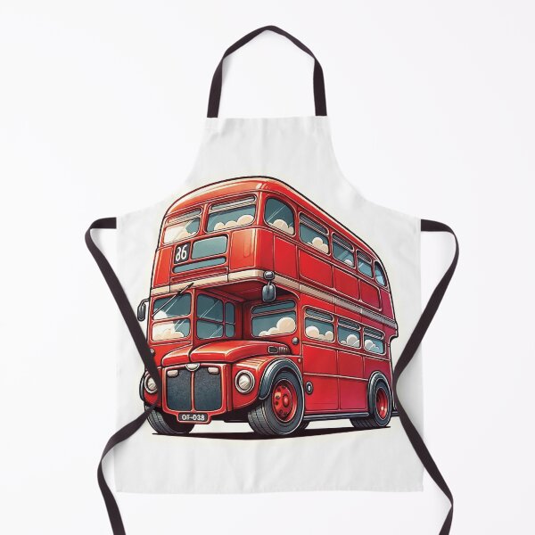 Item preview, Classic Red Double-Decker London Bus designed and sold by DecalBox.