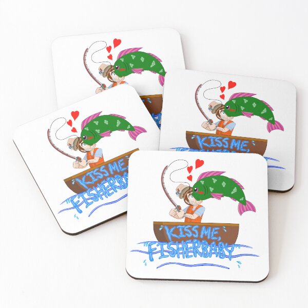 Item preview, Kiss Me, Fisherbaby!  designed and sold by lexiwaite.