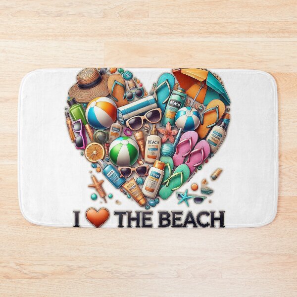 Item preview, I love the Beach designed and sold by zeeteezofficial.