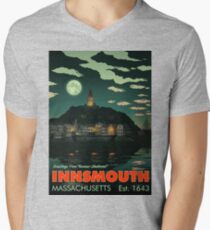 Greetings from Innsmouth, Mass V-Neck T-Shirt