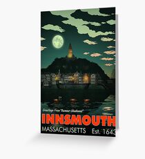 Greetings from Innsmouth, Mass Greeting Card