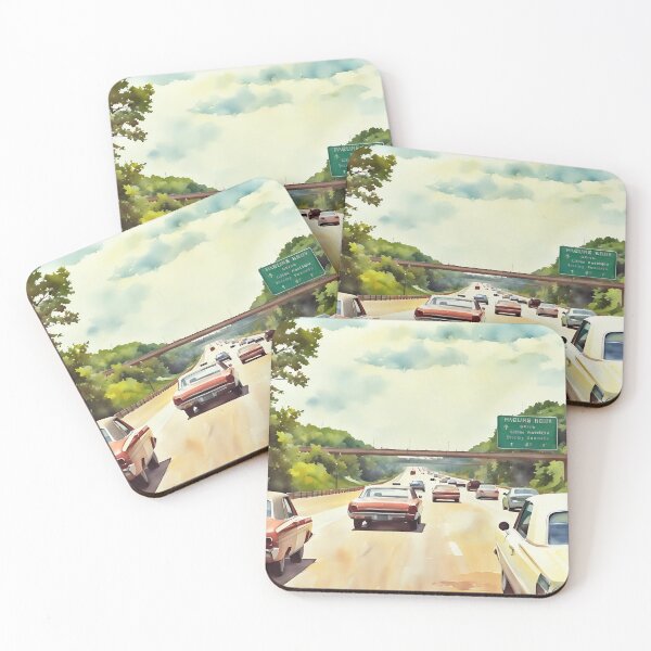 Item preview, Turnpike Traffic designed and sold by RCWatercolours.