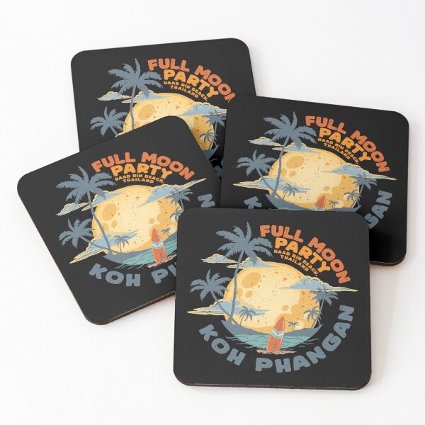 Item preview, Full Moon Party Koh Phangan - Haad Rin, Thailand designed and sold by LazyCaat.