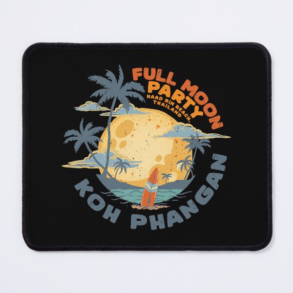 Item preview, Full Moon Party Koh Phangan - Haad Rin, Thailand designed and sold by LazyCaat.