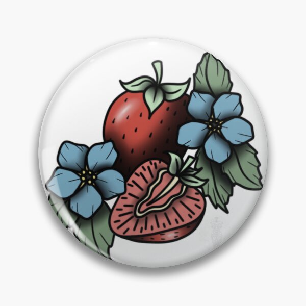Item preview, Floral Strawberries designed and sold by Tee B.