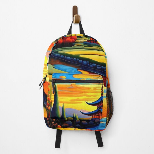 Item preview, Temple at Sunset 4 designed and sold by George Hutton Hunter.