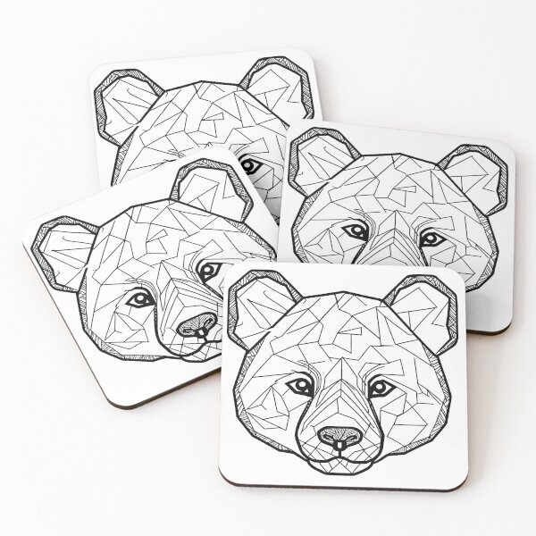 Item preview, Geometric Panda Art designed and sold by GeoSketchWear.