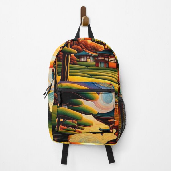 Item preview, Temple at Sunset 5 designed and sold by George Hutton Hunter.