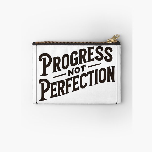 Item preview, Progress not perfection simple statement designed and sold by NebulaLabs.