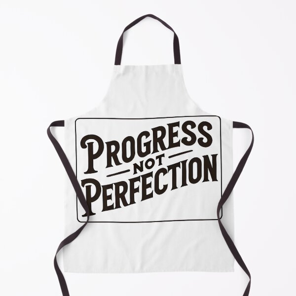Item preview, Progress not perfection simple statement designed and sold by NebulaLabs.