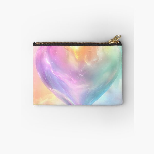 Item preview, Pastel Heartburst: Whimsical Rainbow Art & Designs designed and sold by AI-Only Creations.