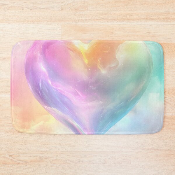 Item preview, Pastel Heartburst: Whimsical Rainbow Art & Designs designed and sold by AI-Only Creations.