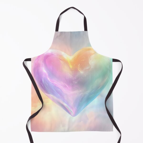 Item preview, Pastel Heartburst: Whimsical Rainbow Art & Designs designed and sold by AI-Only Creations.