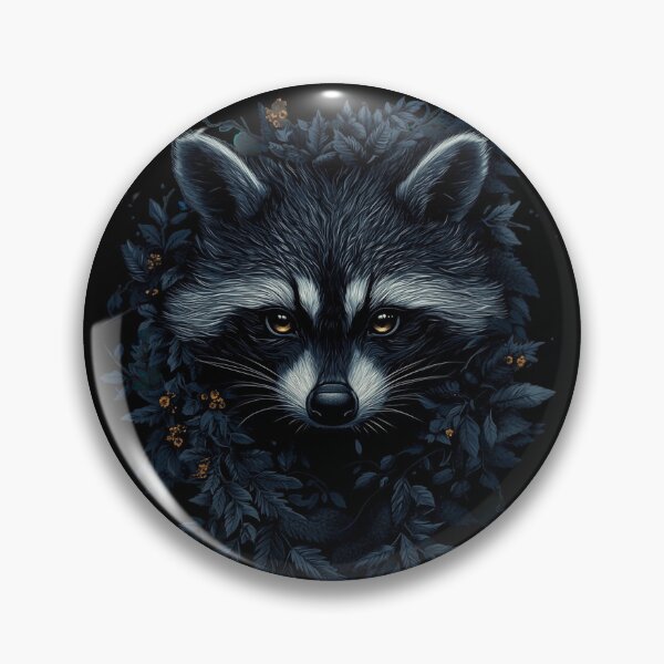 Item preview, Simple Raccoon in The Dark designed and sold by InfinVibeDesign.